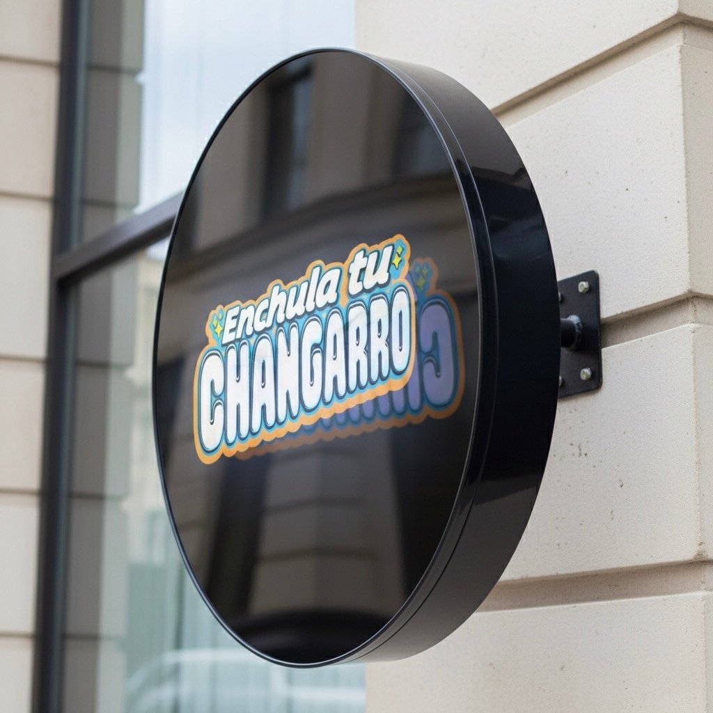 Holograma 3D Enchula Tu Changarro